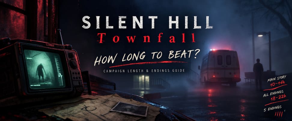 Silent Hill Townfall How Long to Beat: Campaign Length and Endings Guide Silent Hill Townfall How Long to Beat: Campaign Length and Endings Guide