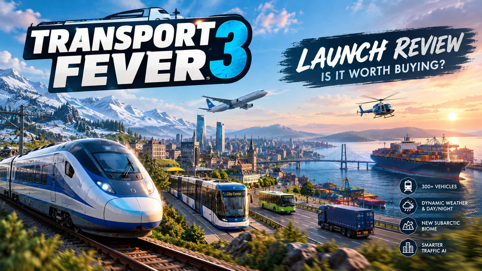 Is Transport Fever 3 Worth Buying? Launch Review and Community Verdict Is Transport Fever 3 Worth Buying? Launch Review and Community Verdict