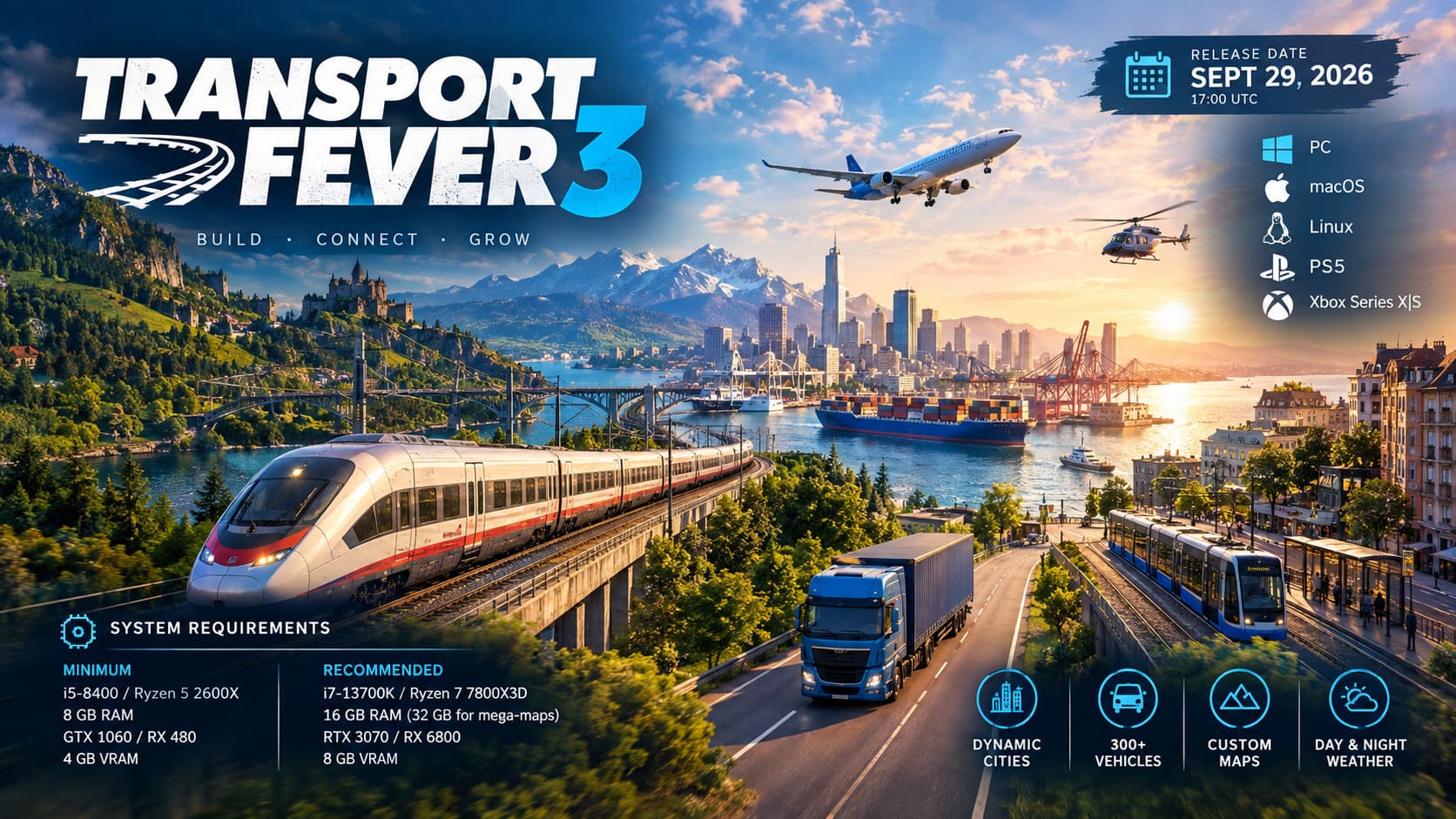 Transport Fever 3 Release Date, System Requirements, and Gameplay Changes: The Ultimate Tycoon Guide Transport Fever 3 Release Date, System Requirements, and Gameplay Changes: The Ultimate Tycoon Guide