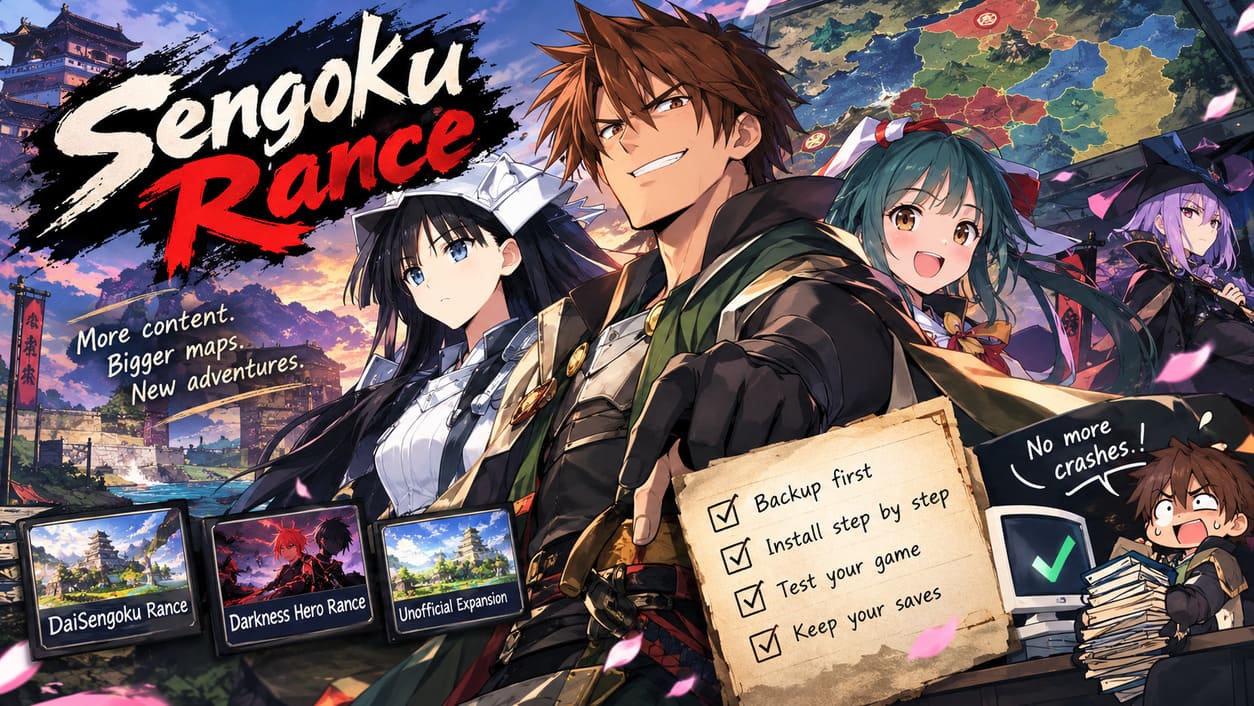 Sengoku Rance Mods Guide: Best Mods, Complete Installation Setup & Safe Picks Sengoku Rance Mods Guide: Best Mods, Complete Installation Setup & Safe Picks