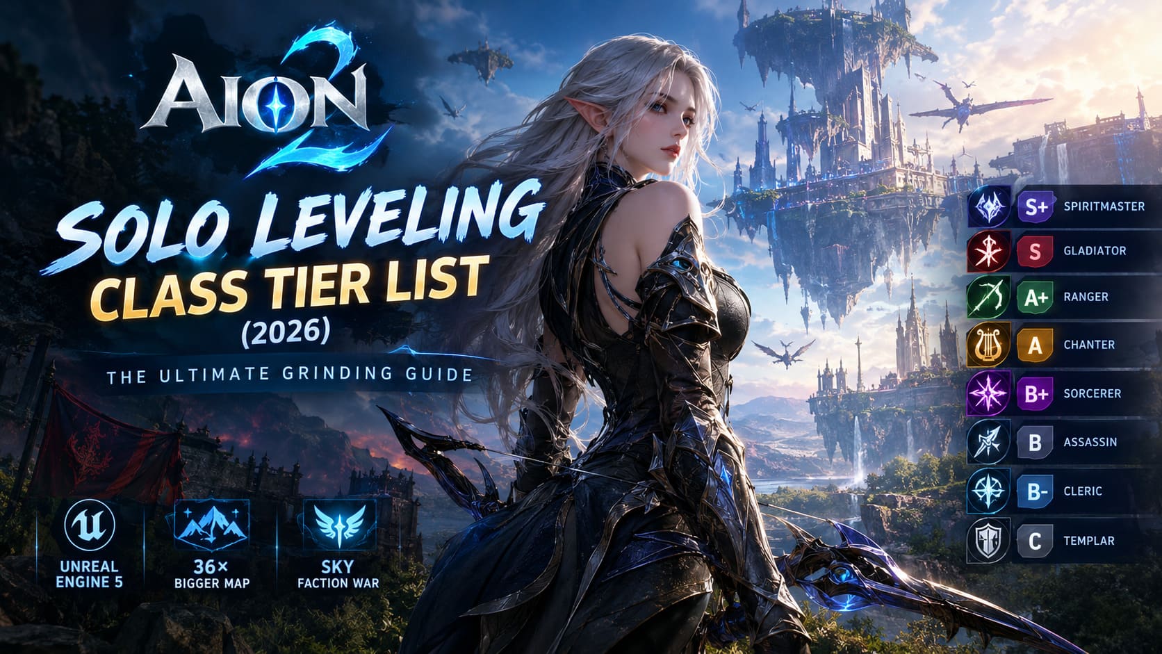 Aion 2 Solo Leveling Class Tier List (2026): The Ultimate Grinding Guide Aion 2 Solo Leveling Class Tier List (2026): The Ultimate Grinding Guide