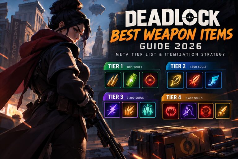 Deadlock Best Weapon Items Guide 2026: Meta Tier List & Itemization Strategy Deadlock Best Weapon Items Guide 2026: Meta Tier List & Itemization Strategy